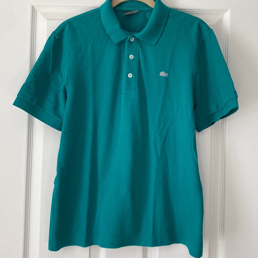 Lacoste Men’s Polo Shirt - Green - Picture 8 of 9